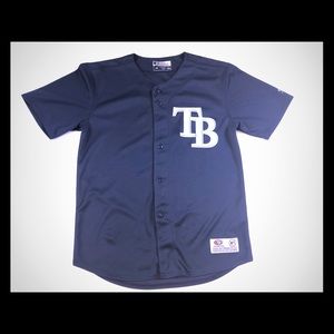 True fan genuine Tampa bay devil rays jersey